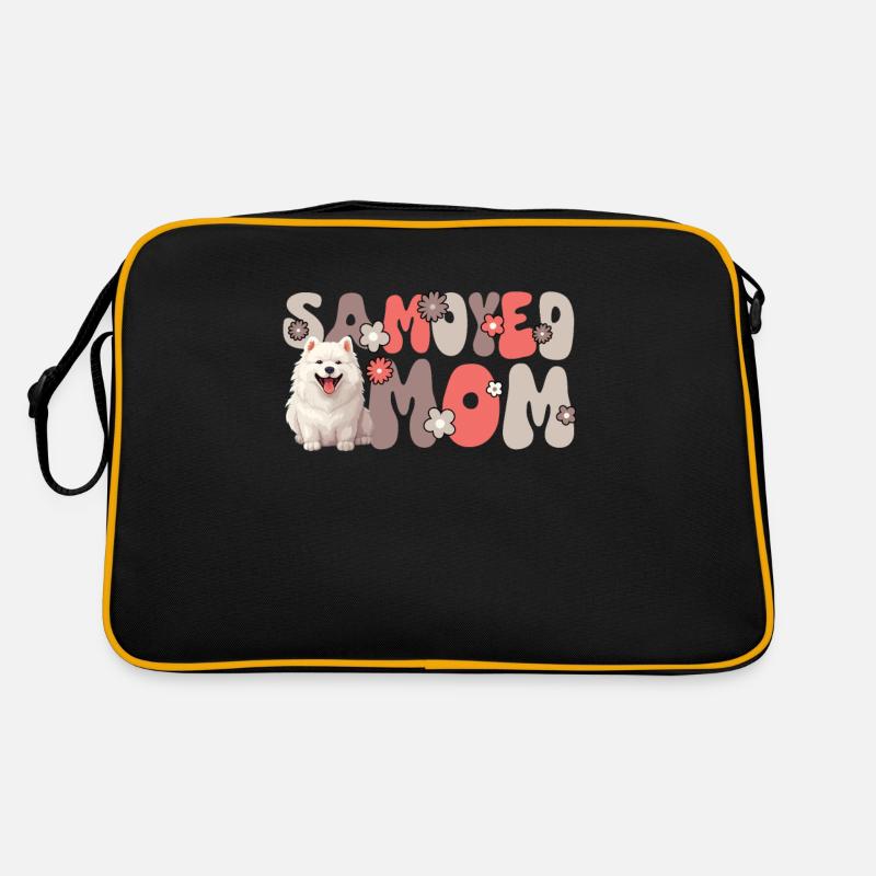 Samoyède Groovy Samoyède Maman Sac Retro