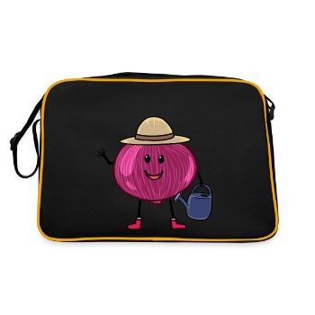 Onion Gardener Watering Can Hobby Gardener - Retro Bag - black/gold - Back
