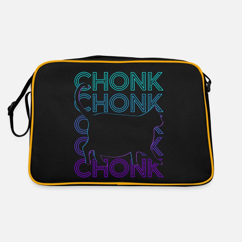 Chonk Katze Meme Retro Retro Tasche