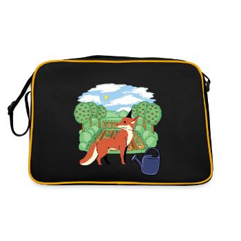 Arrosoir de jardin Fox Hobby Jardinier Horticulture - Sac Retro - noir/or - Dos