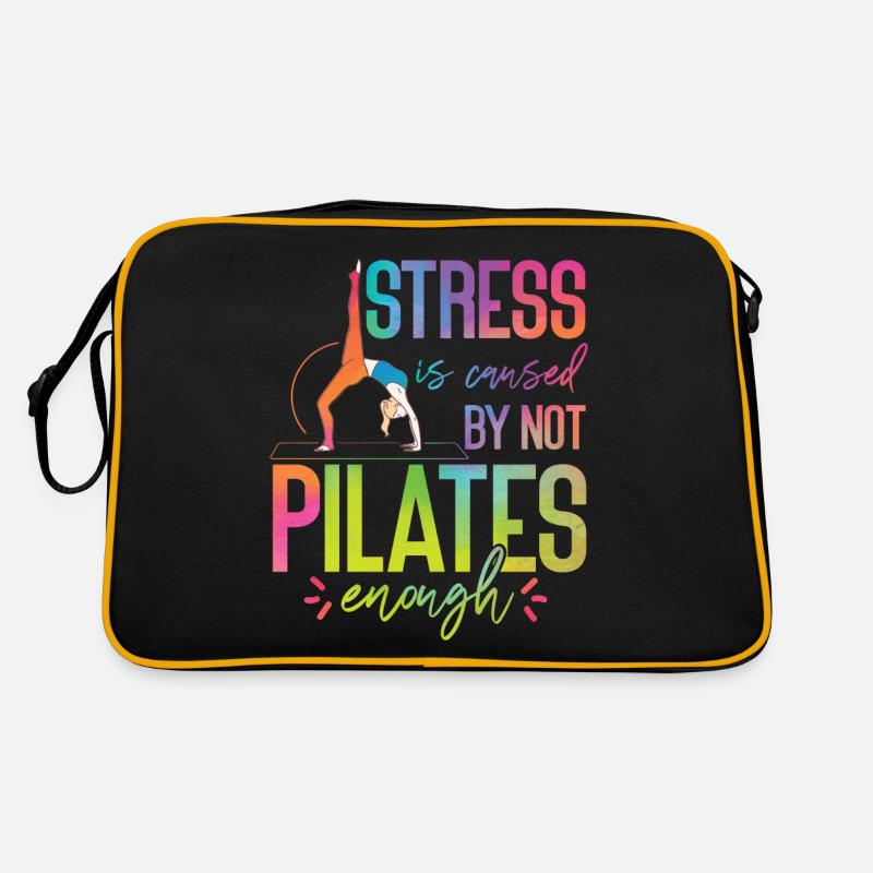 Pilates Instructor Teacher Retro Tasche