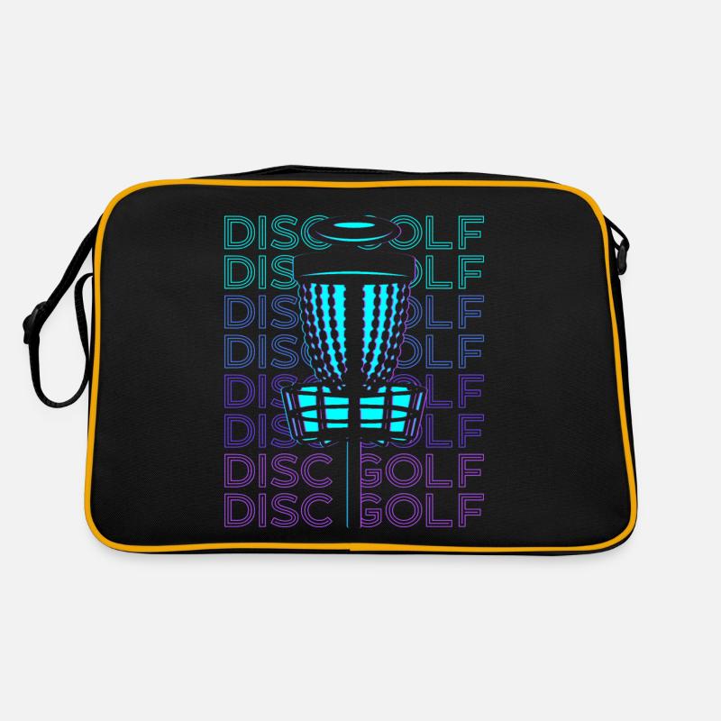 Disc-Golf Disc-Golfing Disc-Golfer Retro Retro Tasche