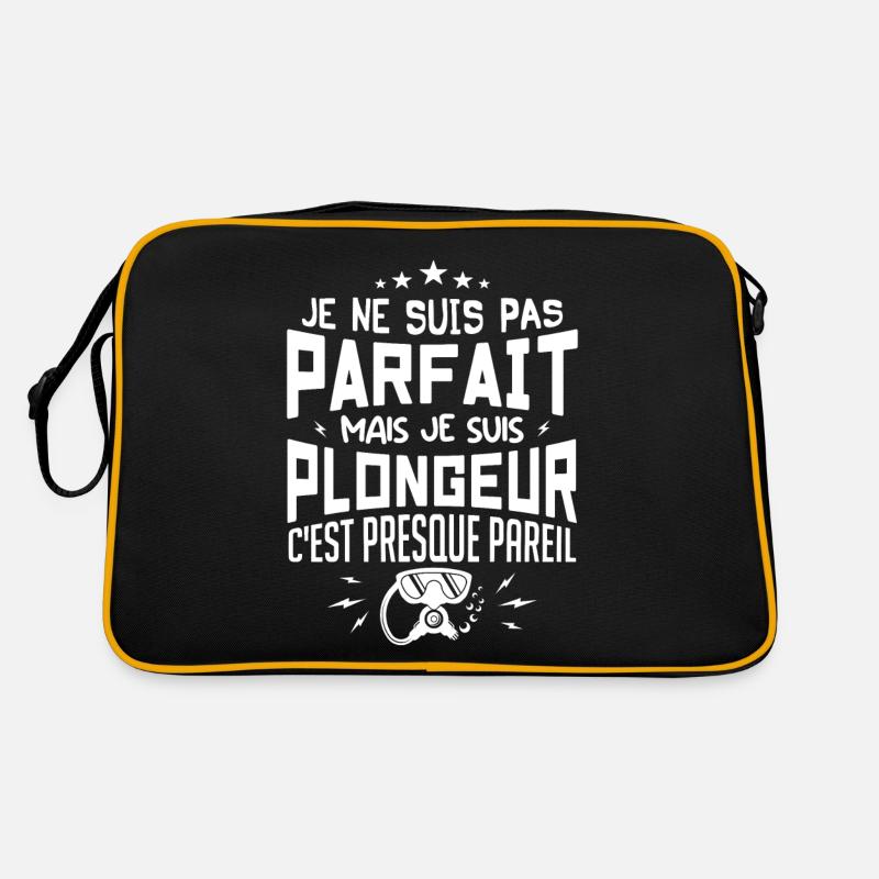 Je Suis Plongeur - Plongeur Plongée Sous-marine Sac Retro