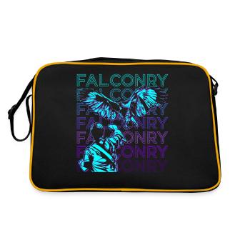 Fauconnerie Fauconnier Hawking Hawker Retro - Sac Retro - noir/or - Dos