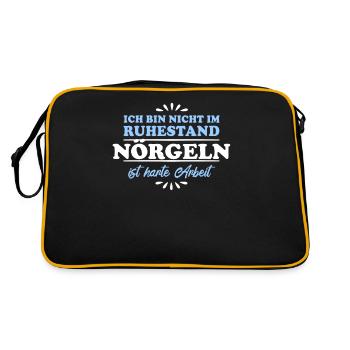 Retraités Retraités Retraités Retardataires - Sac Retro - noir/or - Dos