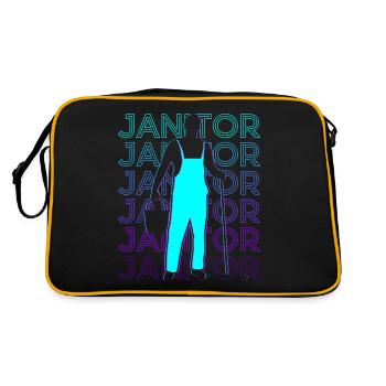 Caretaker Caretaker Cleaner Retro - Retro Bag - black/gold - Back