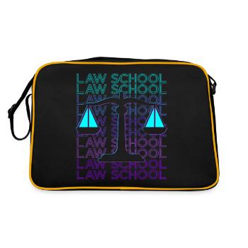 Diplôme d’étudiant en droit de la faculté de droit Future Lawyer R - Sac Retro - noir/or - Dos