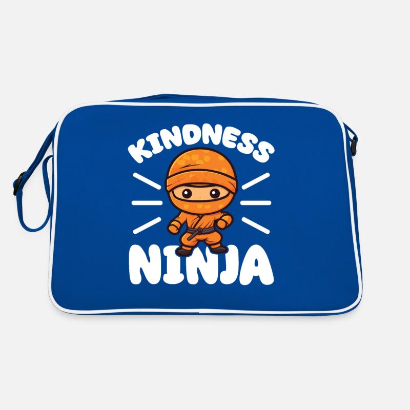Unity Day Orange Tee Be Kind Kindness Ninja Retro Tasche