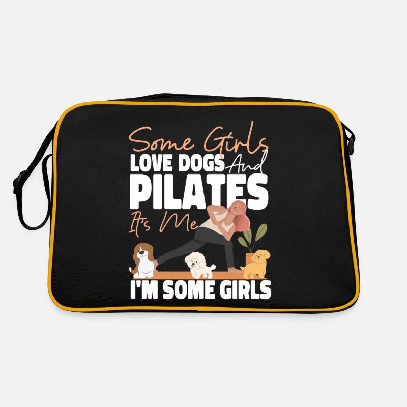 Instructeur de Pilates Enseignante Fille Sac Retro
