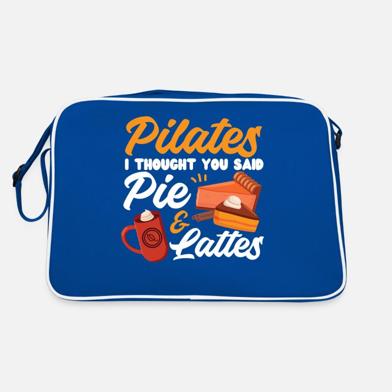 Pilates Instructor Teacher Pun Retro Tasche