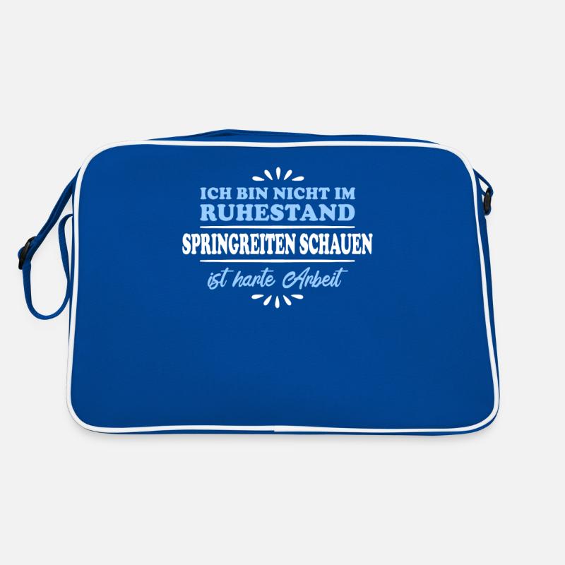 Retraité Retraité Cavalier d’obstacles Sac Retro