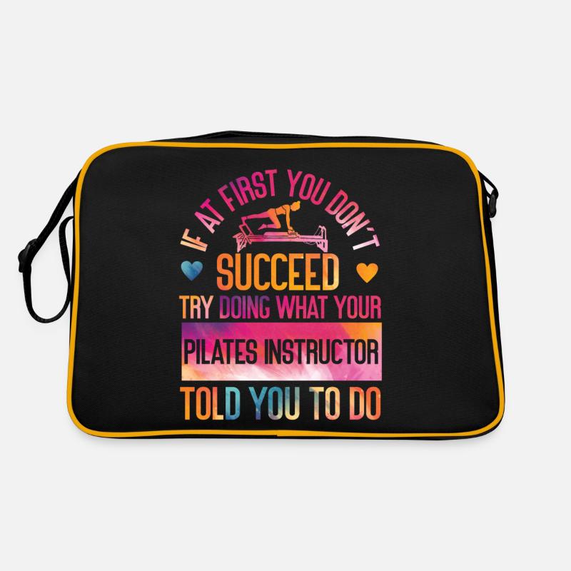 Pilates Instructor Teacher Retro Tasche