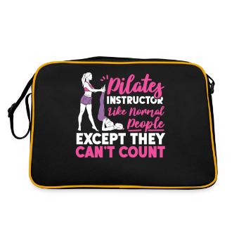 Instructeur de Pilates Professeur de Pilates - Sac Retro - noir/or - Dos
