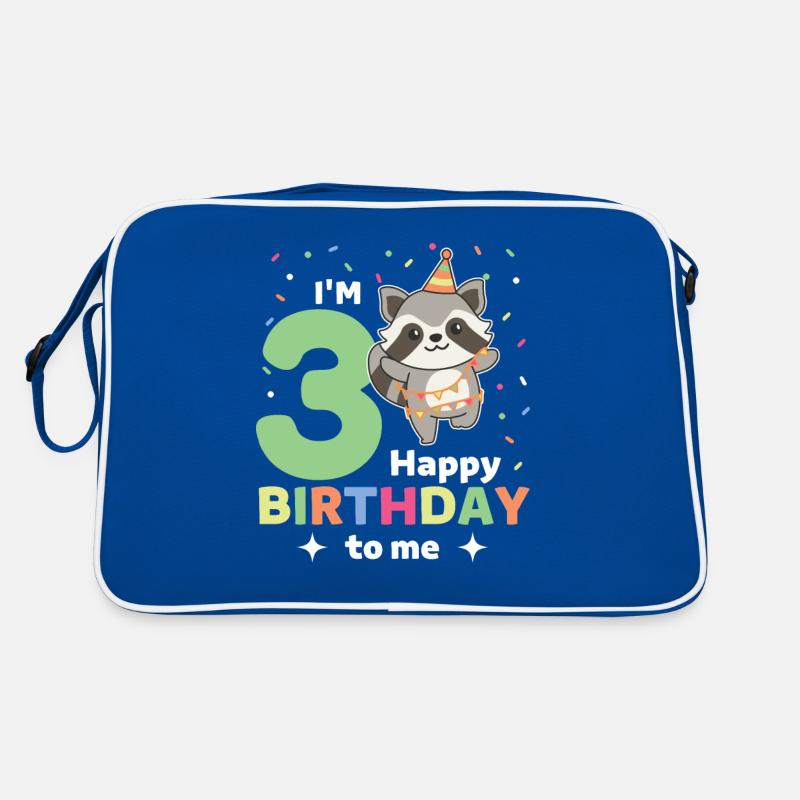 Raton laveur pour les enfants de 3 ans Sac Retro