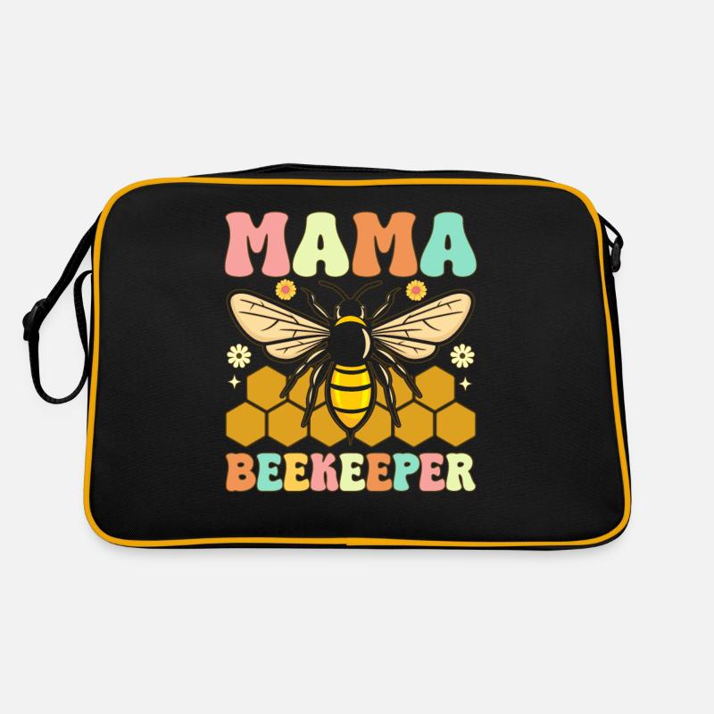 Mom Beekeeper Beekeeper Mom Beekeeping Retro Bag