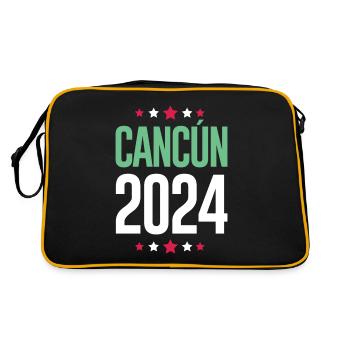 Cancún 2024 Mexique - Sac Retro - noir/or - Dos