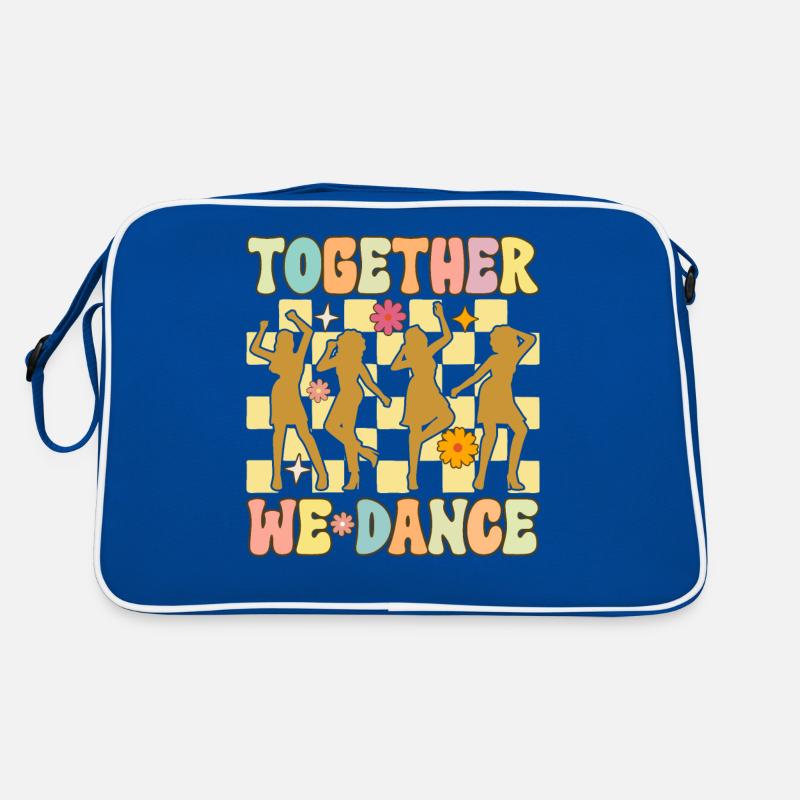 Ensemble, nous dansons Groovy Ballet Danse Danseuse Bal Sac Retro