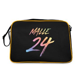 Malle 24 Mallorca 2024 Coloré - Sac Retro - noir/or - Dos