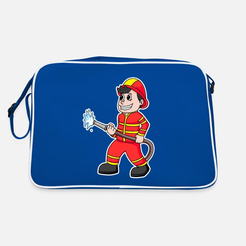 Fire Brigade Young Firefighter Retro Bag
