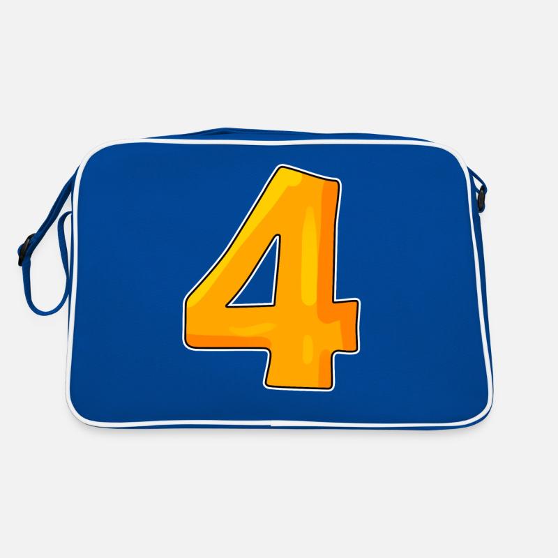 Numéro numéro 4 Sac Retro