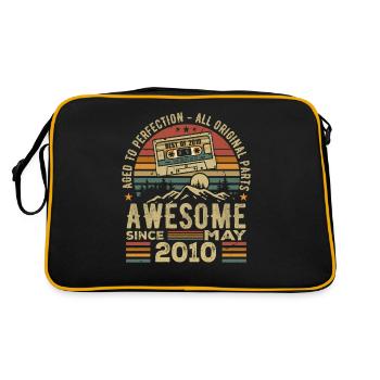 May 2010 Birthday May 2010 Retro Gift - Retro Bag - black/gold - Back