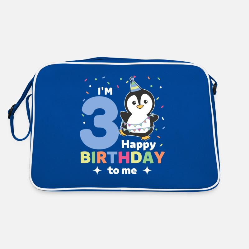 Pingouin pour les enfants de 3 ans Sac Retro