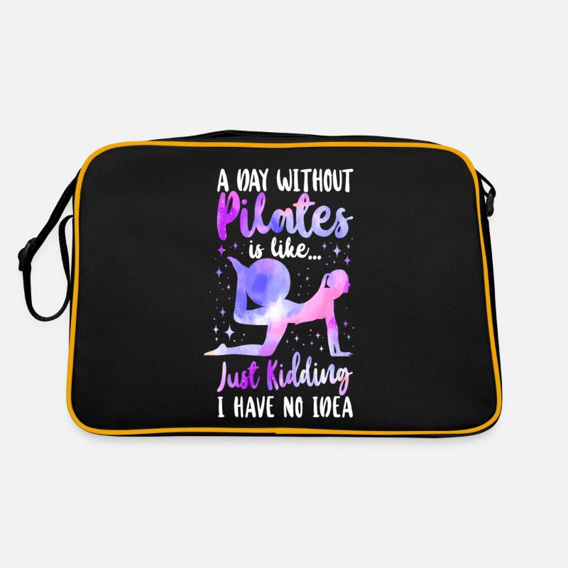 Instructeur de Pilates Professeur Un jour Sac Retro