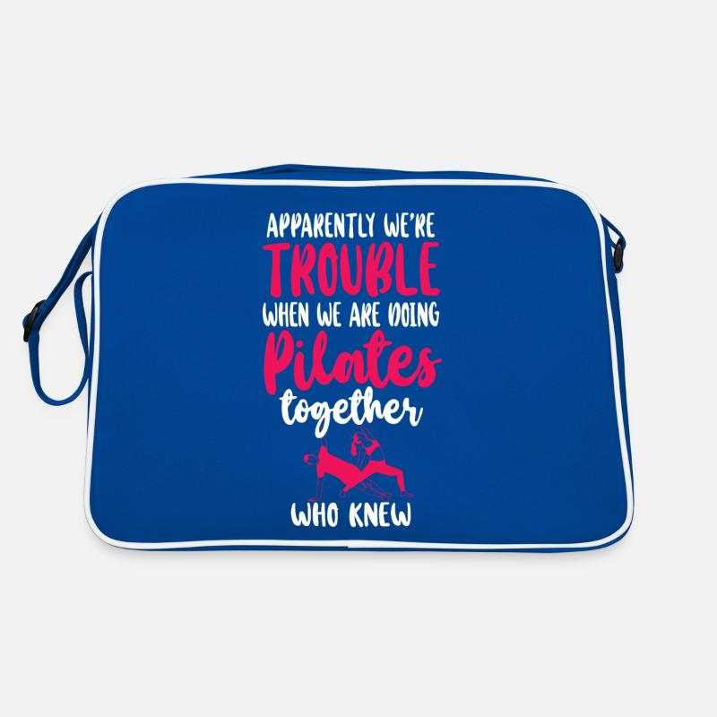 Instructeur de Pilates Professeur Amis Sac Retro
