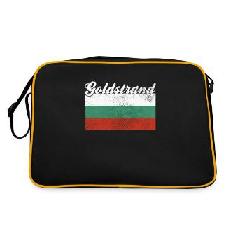 Sables d’or Bulgarie - Sac Retro - noir/or - Dos