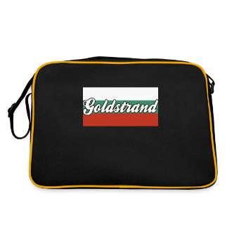 Sables d’or Bulgarie - Sac Retro - noir/or - Dos