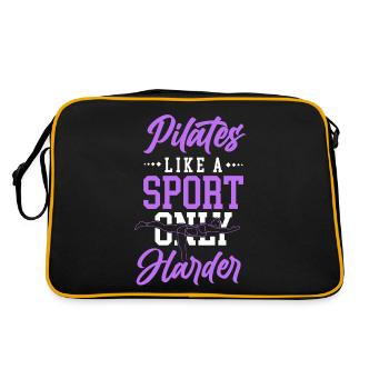 Instructeur de Pilates Professeur de Pilates - Sac Retro - noir/or - Dos