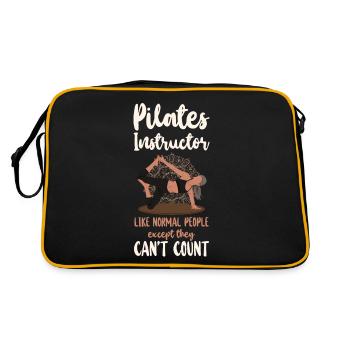 Instructeur de Pilates Professeur de Pilates - Sac Retro - noir/or - Dos