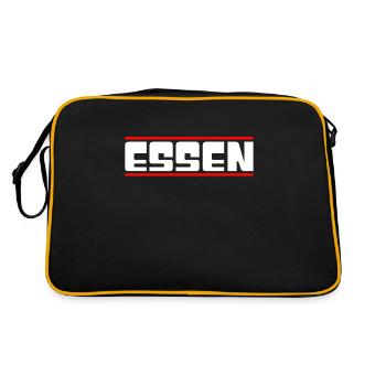 Eat - Retro Bag - black/gold - Back