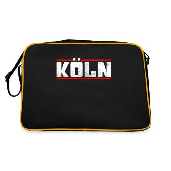 Cologne - Retro Bag - black/gold - Back