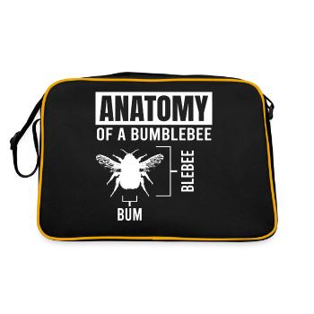 Science, Nerd, Physique, Étudiant, Blagues, Geek - Sac Retro - noir/or - Dos