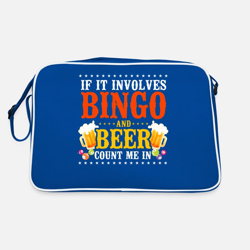 Bingo Player Beer If It Involves Retro Bag