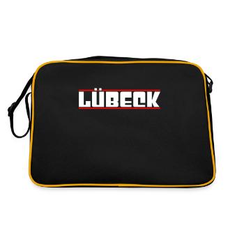 Lübeck - Sac Retro - noir/or - Dos
