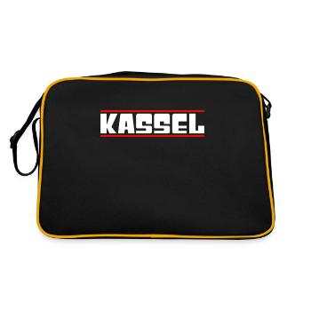 Kassel - Retro Bag - black/gold - Back