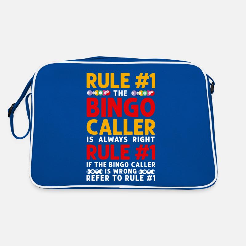 Bingo Player Rule #1 The Bingo Retro Tasche