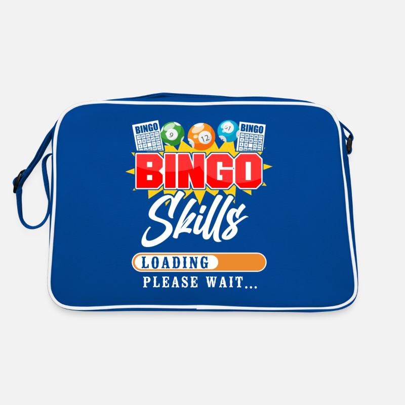Bingo Player Bingo Skills Loading Retro Tasche