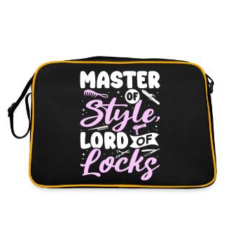 Coiffeur Coiffeur Coiffeur Coiffeur - Sac Retro - noir/or - Dos