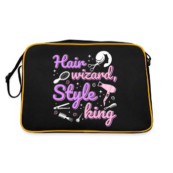 Coiffeur Coiffeur Coiffeur Coiffeur - Sac Retro - noir/or - Dos