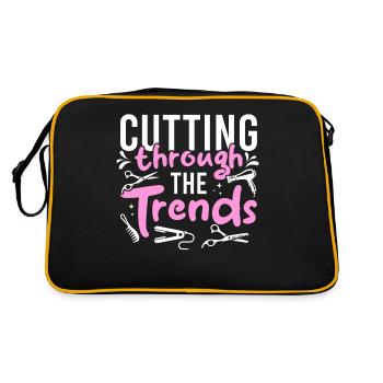 Coiffeur Coiffeur Coiffeur Coiffeur - Sac Retro - noir/or - Dos