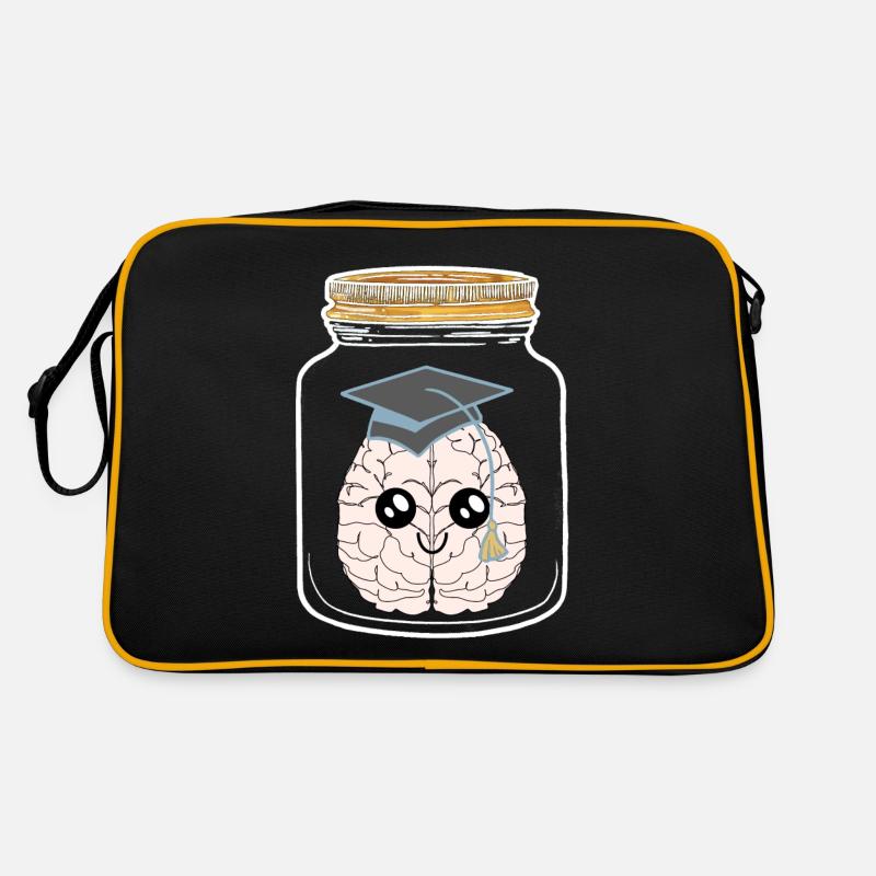 Inteligenz Mason Jar Students a étudié Geek Sac Retro