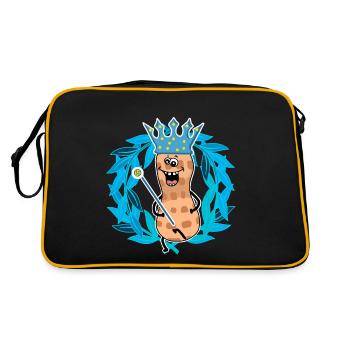 Cacahuètes Royales Cacahuètes Noix Prince Royal - Sac Retro - noir/or - Dos