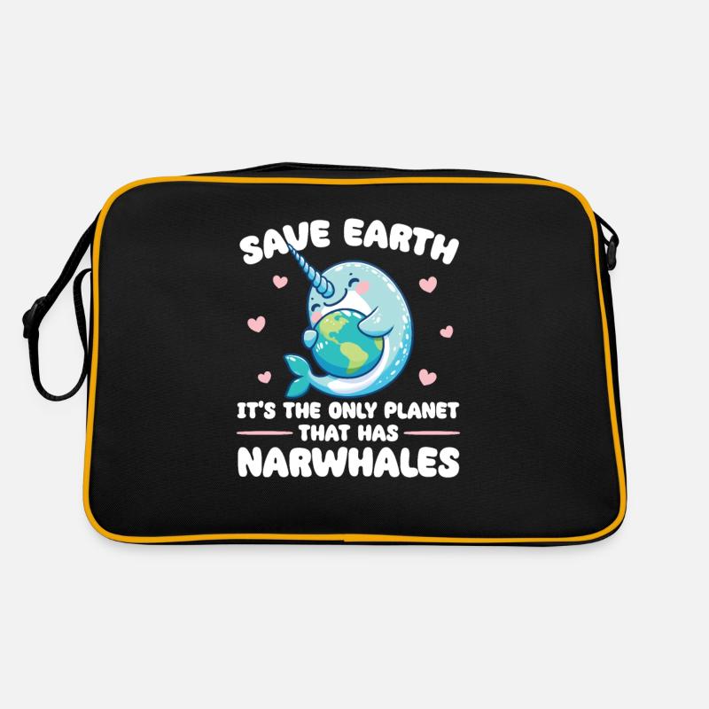 C’est la seule planète avec le jour de la Terre sur le narval Sac Retro