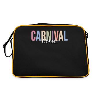 Circus Carnival Circus Lover Funny Circus - Retro Bag - black/gold - Back