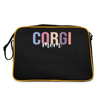 Dog lover - Retro Bag - black/gold - Back