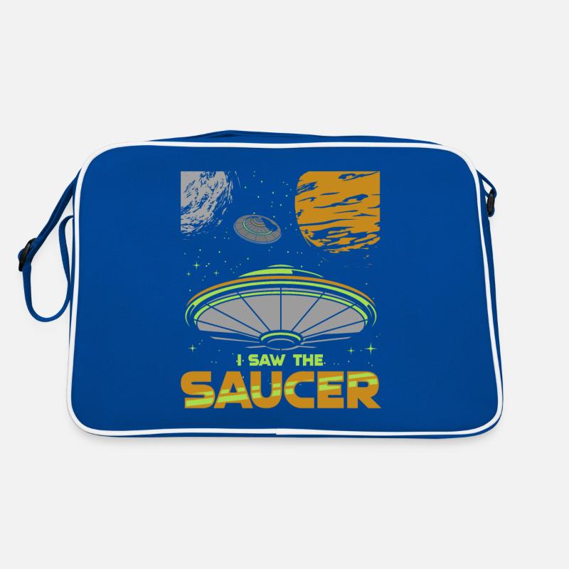 Extraterrestre, OVNI, UAP, Espace, Objet volant spatial Sac Retro