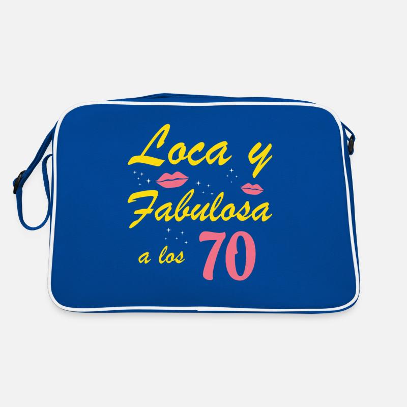 Crazy and Fabulous at 70 Retro Bag